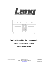 Lang 500S-G User manual