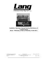 Lang PB12G User manual