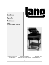 Lang GGB-36TI User manual