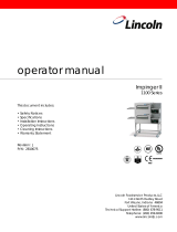 Lincoln Manufacturing 1100 Operating instructions