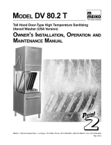 Meiko DV80.2T Operating instructions