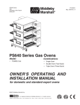 Middleby PS640G User manual