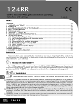 DEA 124RR Owner's manual