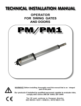 VDS PM/PM1 Owner's manual