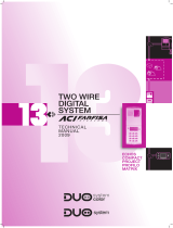 ACI Farfisa Two Wire Digital System Owner's manual