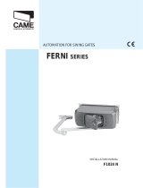 CAME FERNI F1024 N Owner's manual