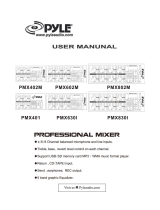 Pyle PMX802M User manual