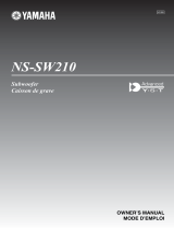 Yamaha NS-SW210 User manual