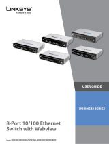 Linksys SRW208G User manual