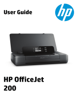 HP OfficeJet 200 Portable Printer User manual