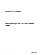 Parallels H-Sphere H-Sphere 3.1 User guide