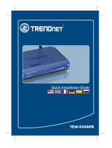 Trendnet TEW-434APB User manual