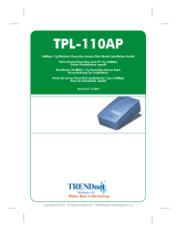 Trendnet TPL-110AP Owner's manual