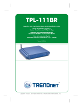 Trendnet TPL-111BR Owner's manual