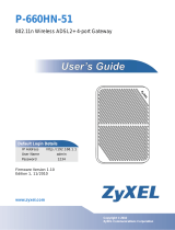 ZyXEL P-660HN-51 Owner's manual