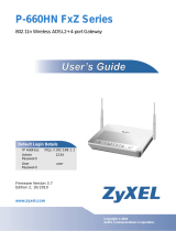 ZyXEL P-660HN-F3Z Owner's manual