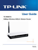 TP-LINK TD-W8901G Owner's manual