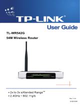 TP-LINK TL-WR542G Owner's manual