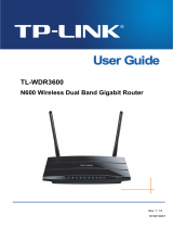 TP-LINK TL-WDR3600 User manual