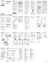 Sony DAVTZ140 User manual