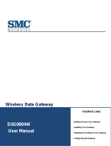 SMC D3G0804W Owner's manual
