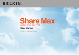 Belkin Share Max F7D3301 v1 User manual
