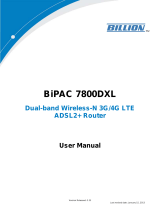 Billion BiPAC 7800DXL User manual