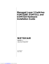 Netgear GSM7312 - ProSafe Layer 3 Managed Gigabit Switch Owner's manual