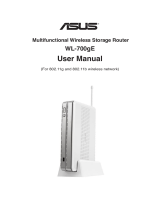 Asus WL700gE Owner's manual