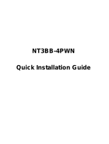 3BB NT3BB-4PWN Owner's manual