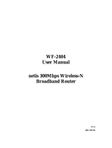 Netis System WF-2404 User manual