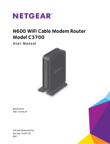 Netgear c3700 User manual