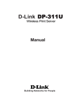 D-Link 311U - DP Print Server User manual