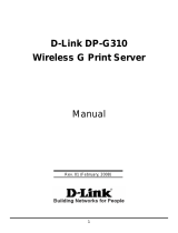 Dlink AirPlus DP-G310 User manual