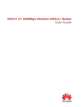 Huawei HG531 V1 User manual