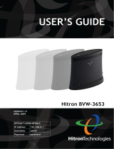 Hitron Technologies BVW-3653 Owner's manual