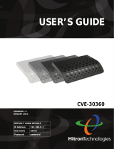 Hitron-Technologies CVE-30360 User manual