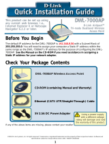 Dlink DWL-7000AP Owner's manual