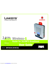 Linksys WRT54G3G User manual