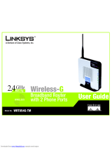 Linksys WRTU54G TM - T-Mobile Hotspot @Home Wireless G Router User manual