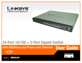 Linksys SRW224P - 10/100 - Gigabit Switch User manual