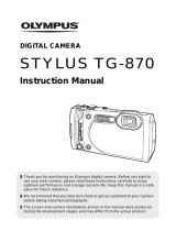 Olympus TG-870 User manual