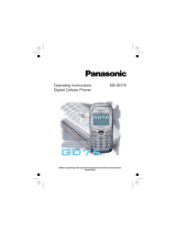 Panasonic GD76 User manual