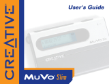 Creative MuVo Slim User manual