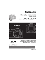 Panasonic DMC-FZ30PP User manual