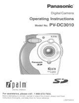 Panasonic iPalm PV-DC3010 Operating instructions