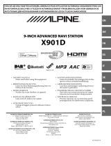 Alpine X X901D-F Owner's manual