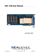 SeaLevel DIO-32B User manual