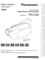 Panasonic PV-L750 Operating instructions