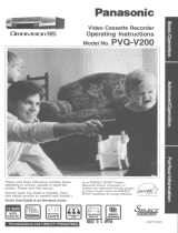 Panasonic PVQV200 User manual